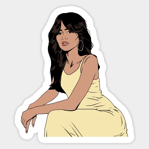 Zendaya Sticker by Zozi Designs